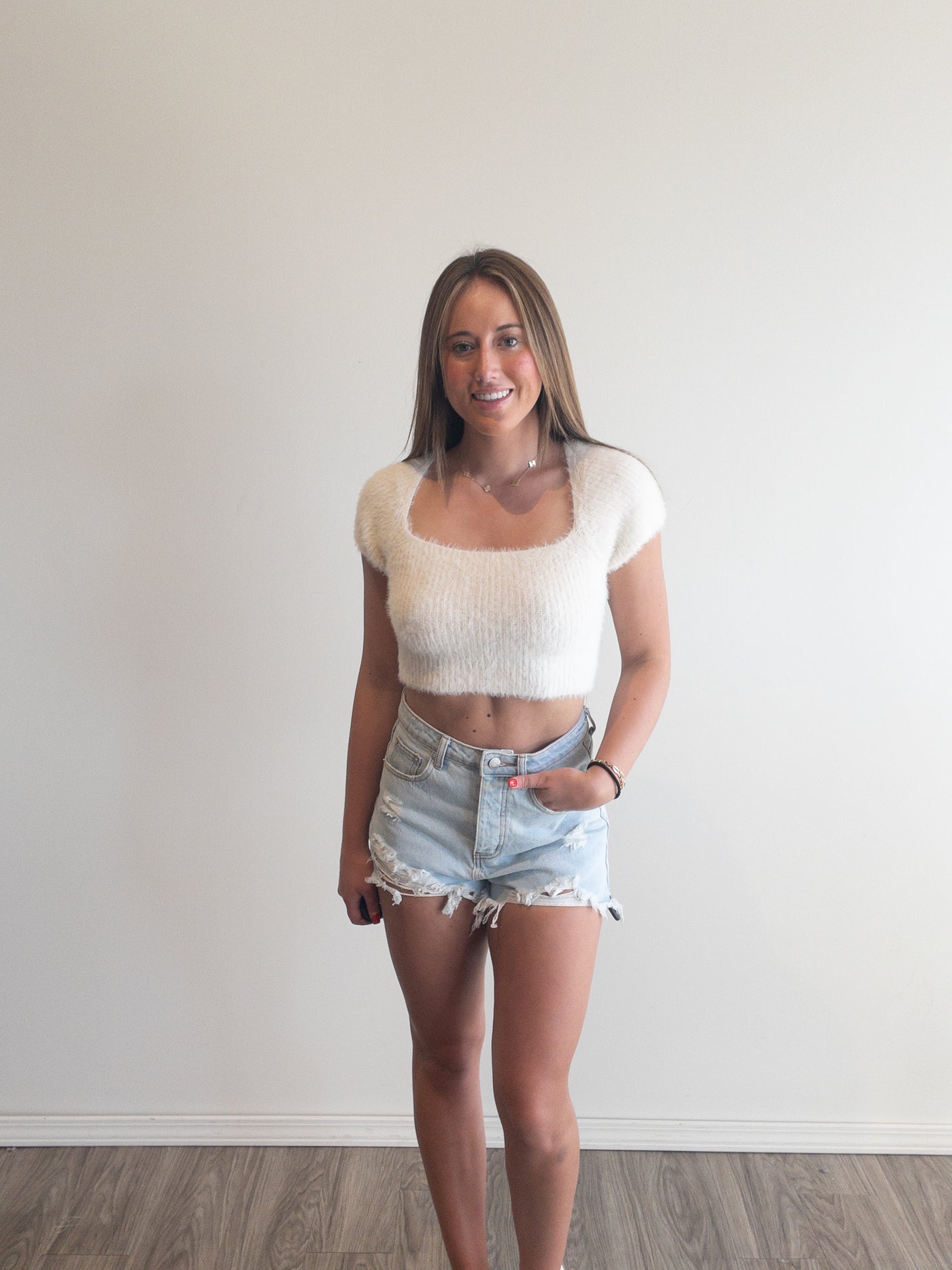 Oh La La Crop Top