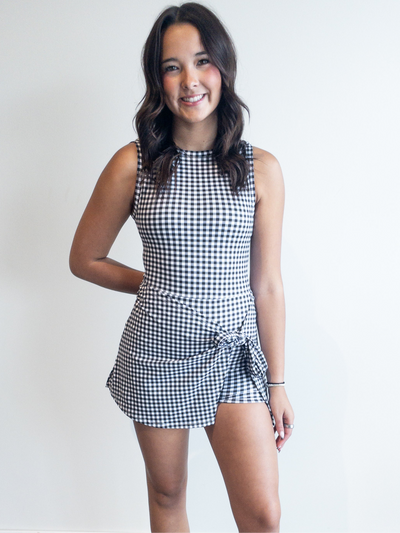 Breaking Order Romper Dress