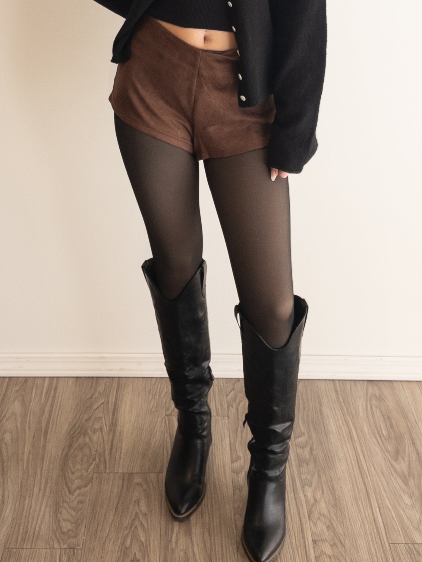 Good Girl Suede Micro Short