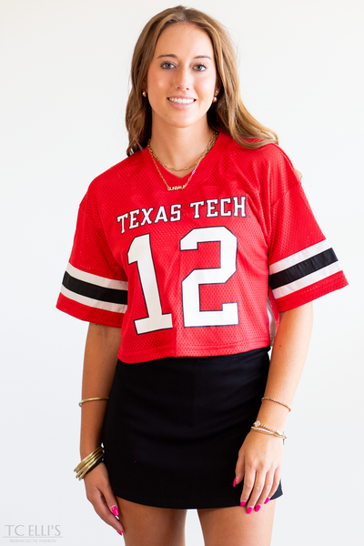 Cropped Football Jersey