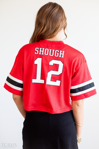 Cropped Football Jersey