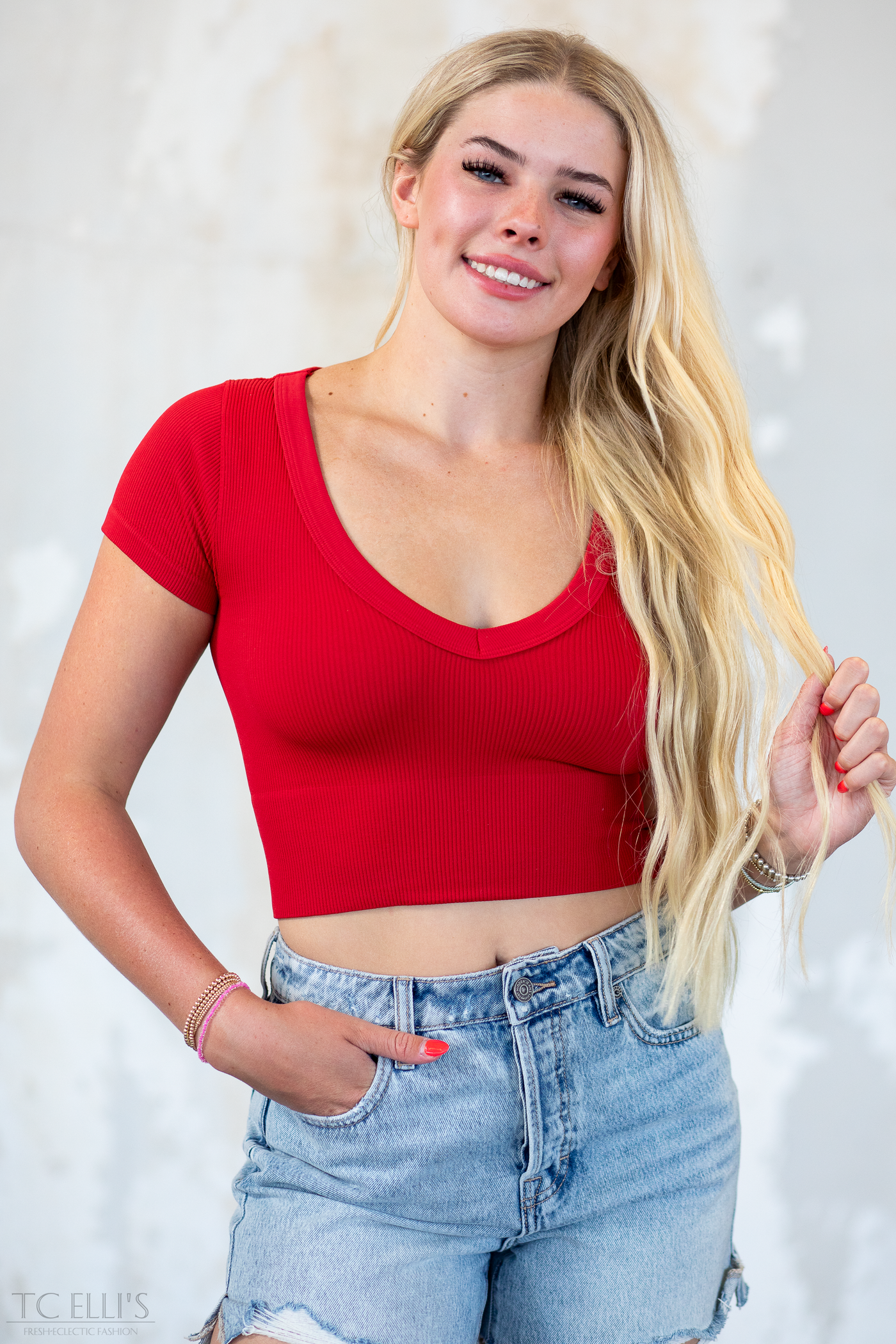 Crimson Red Top