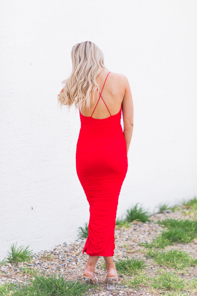 Lady in Red Dress