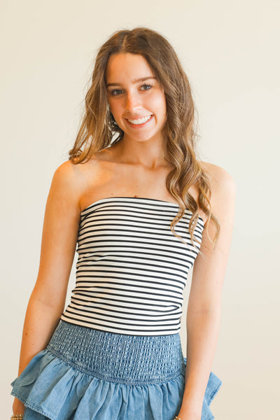 The King and I Striped Top