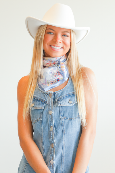 Flower Shops Bandana Neck Scarf