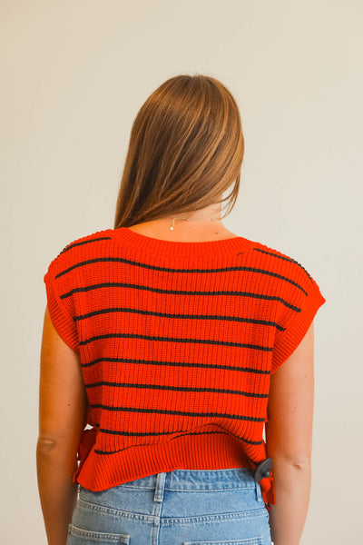 Paint the Town Red Sweater Vest