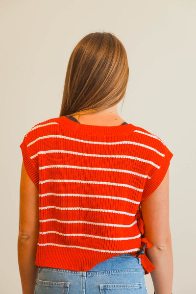 Paint the Town Red Sweater Vest