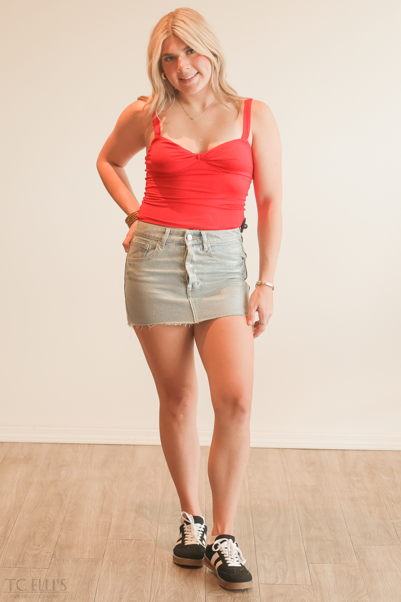Snatch'd Silver Skirt