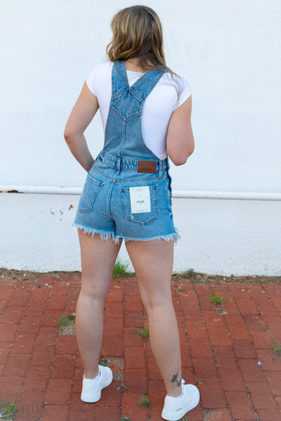 Country Girl Jean Romper