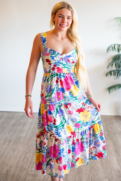 Flowers All Around Dress