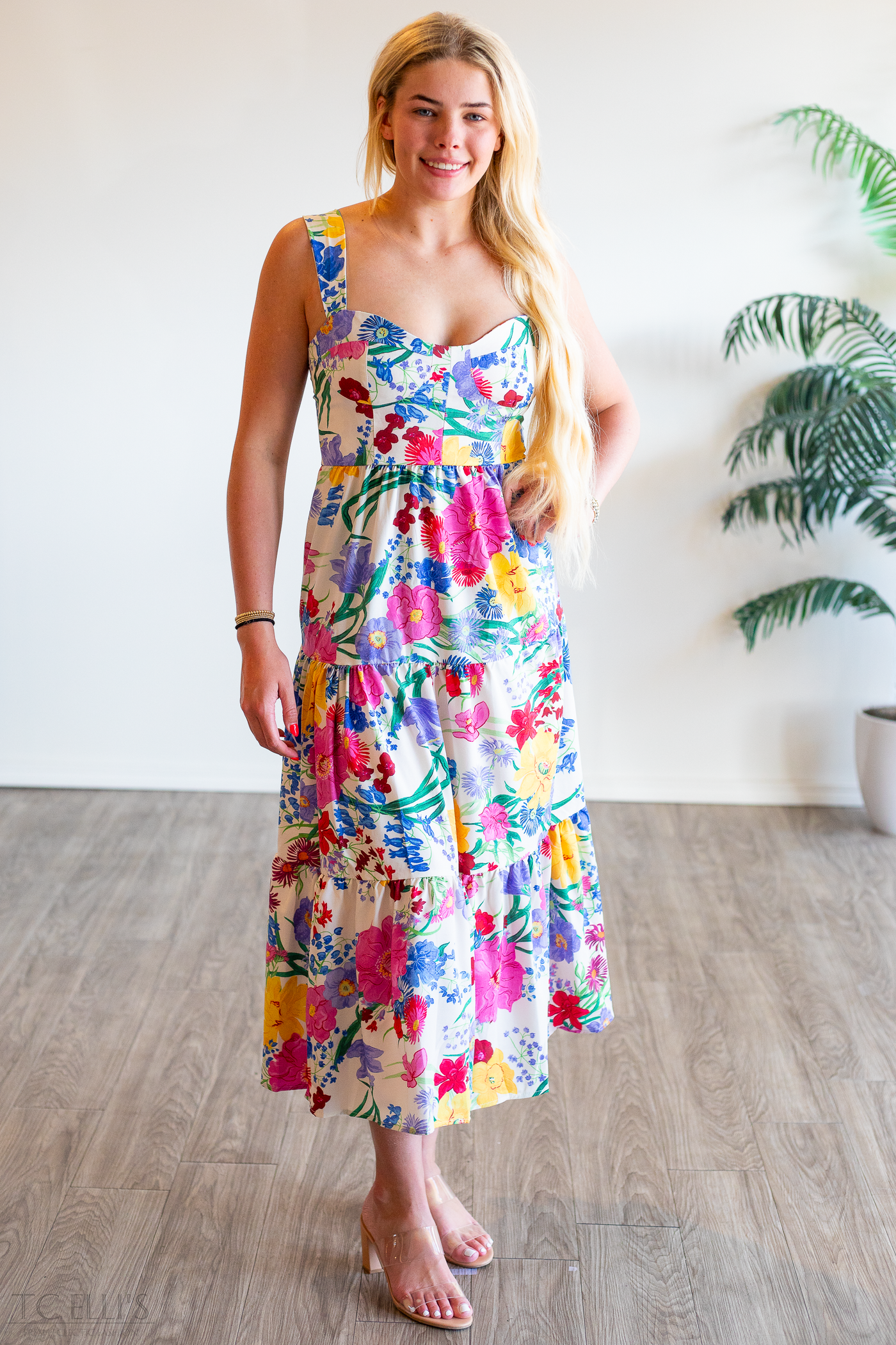 Flowers All Around Dress