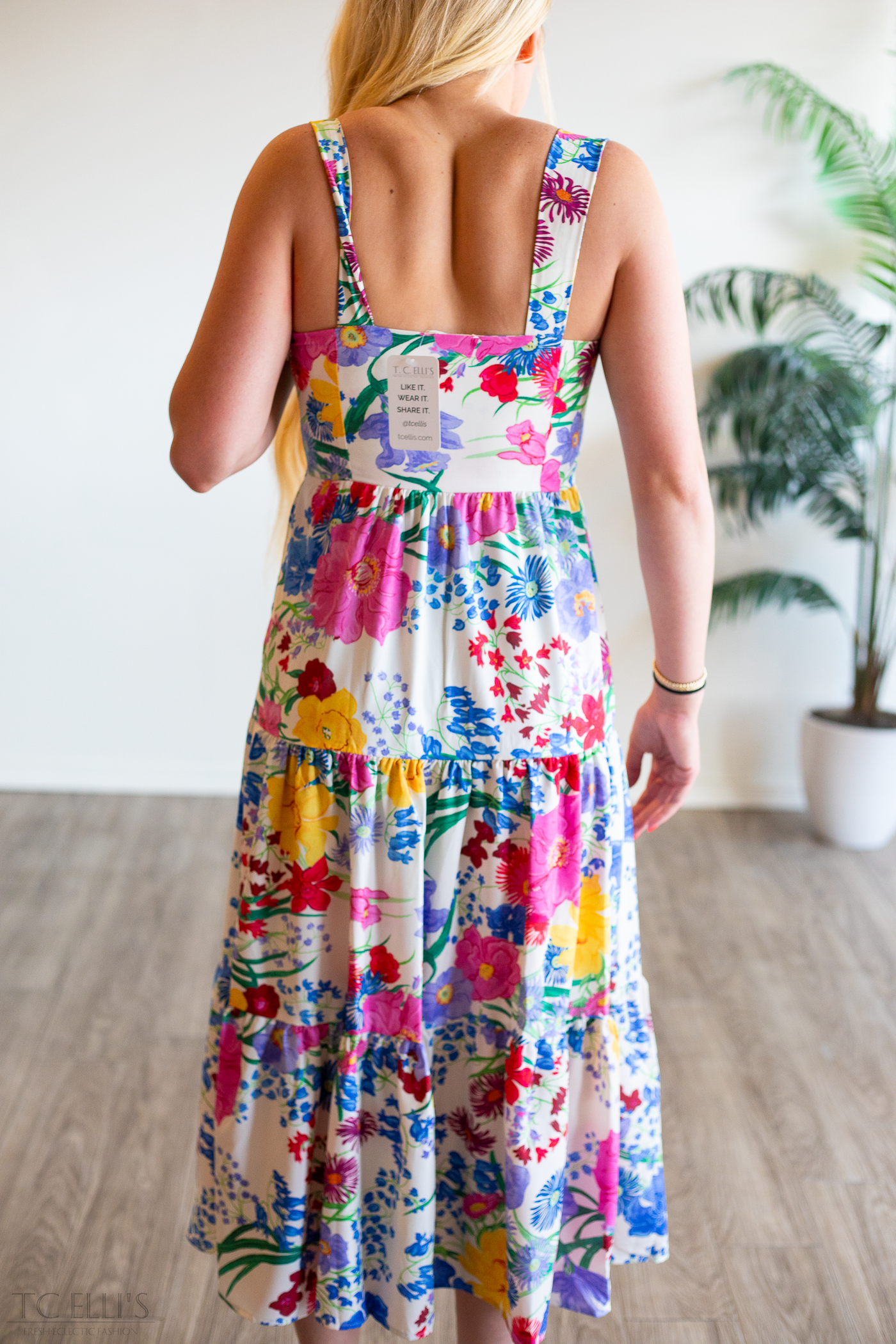 Flowers All Around Dress