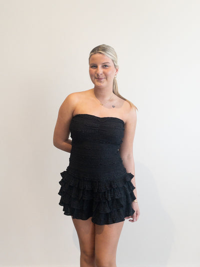Fire Escape Romper Dress