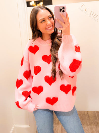 True Hearts Day Sweater