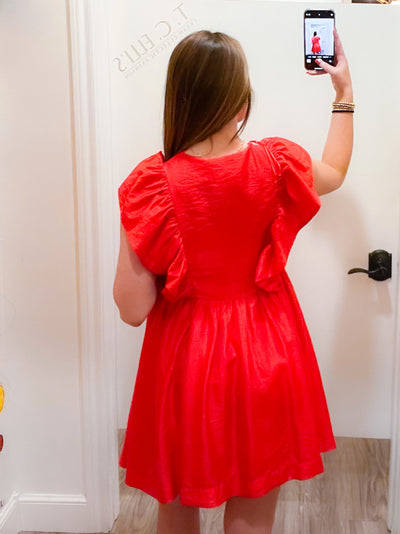 Red Dress Gala Dress