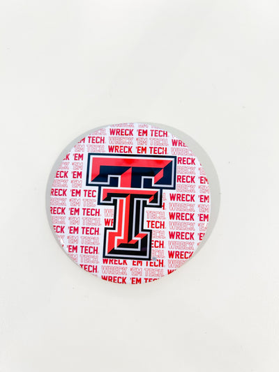 Texas Tech Game Day Button