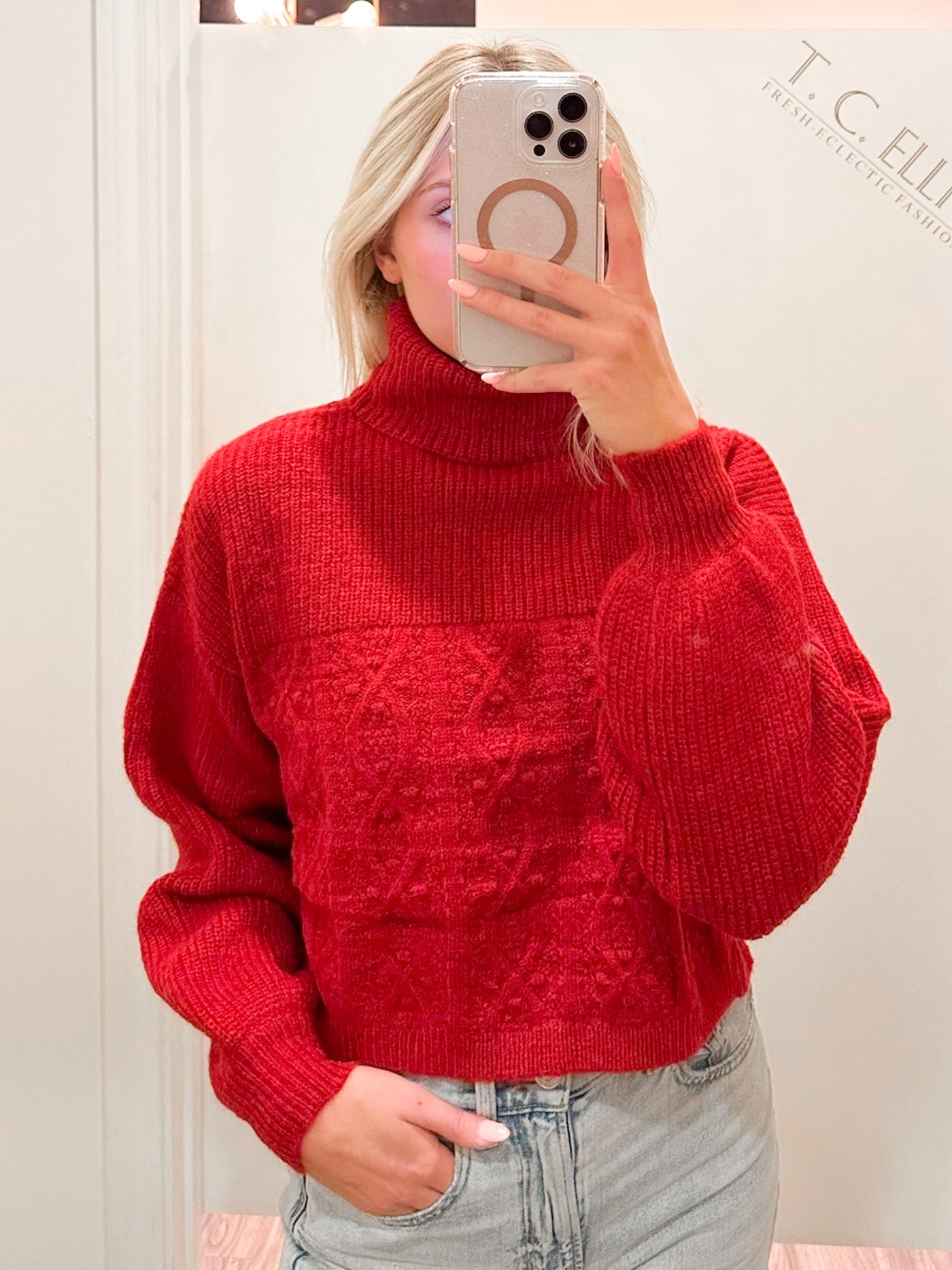 Berry Beautiful Sweater