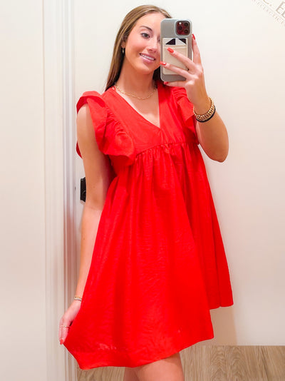 Red Dress Gala Dress