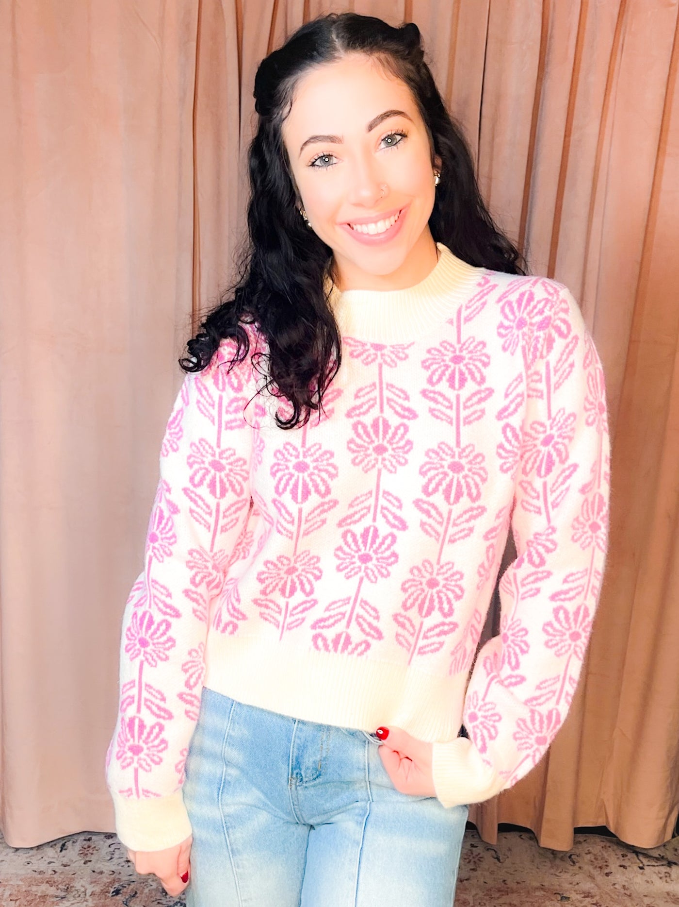 The Electric Orchid Sweater